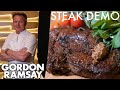 Gordon Ramsay Shows a NFL Star How To Make The Perfect Ribeye