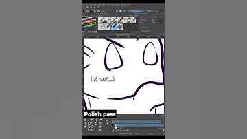 I drew the cat a... friend? - #Krita Time-lapse - a Cats Vs Aliens #Devlog #Short