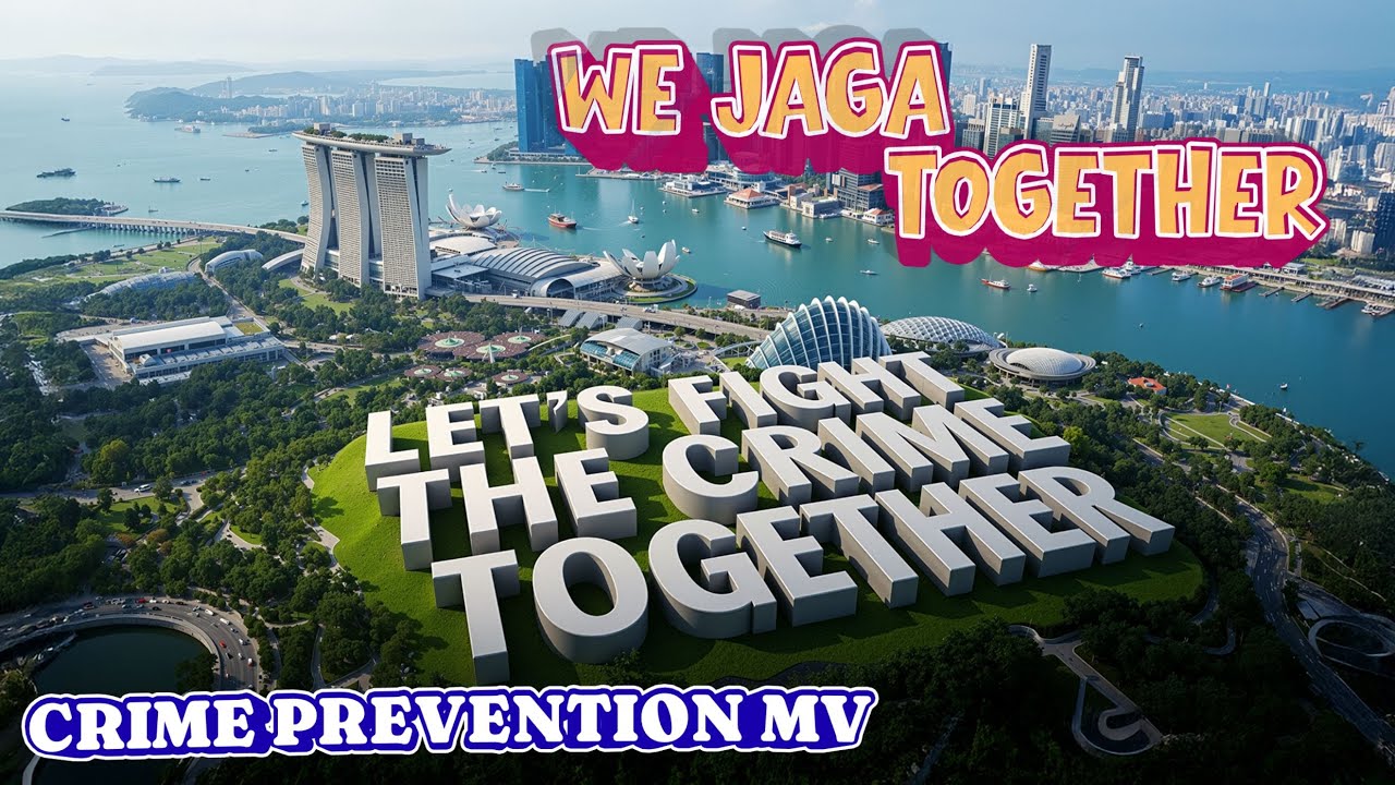 We Jaga Together MV - #CrimePrevention Song | Directed By #JackNeo | CHN SUB