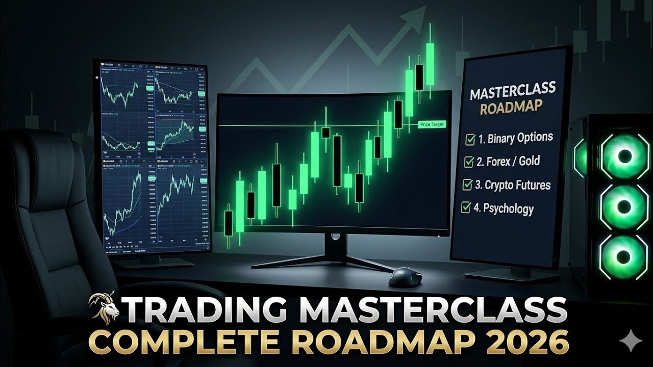 Trading Masterclass 2026: Master Binary, Forex & Crypto | THE Goat ...