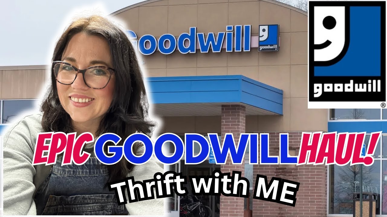 GOODWILL had all the goods today | Thrift with me | HAUL - YouTube