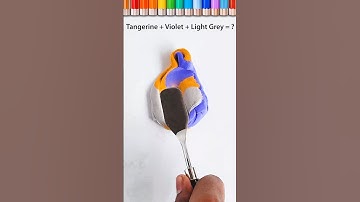 What Color do Mixed Emotions Make? #colormixing #satisfying #asmr #clay #oddlysatisfying #shorts