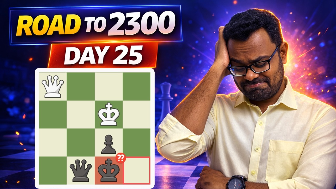Don't Watch this please  !! Road to 2300 Day 25 , Tamil Chess Channel