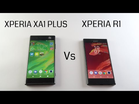 SONY XPERIA XA1 PLUS Vs SONY XPERIA R1 | SPEED TEST !!!