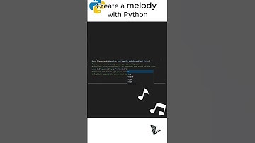 Make  melody with python 🎶#coding #programming #python #shorts  #pythonprogramming
