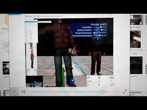 Python VR with Kinect