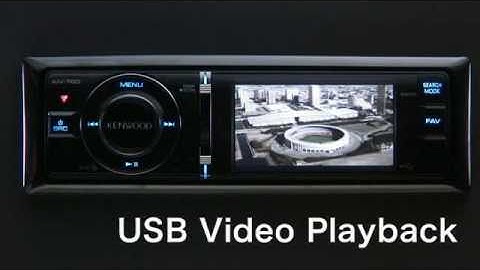 Kenwood KIV-700 Playback From USB Device