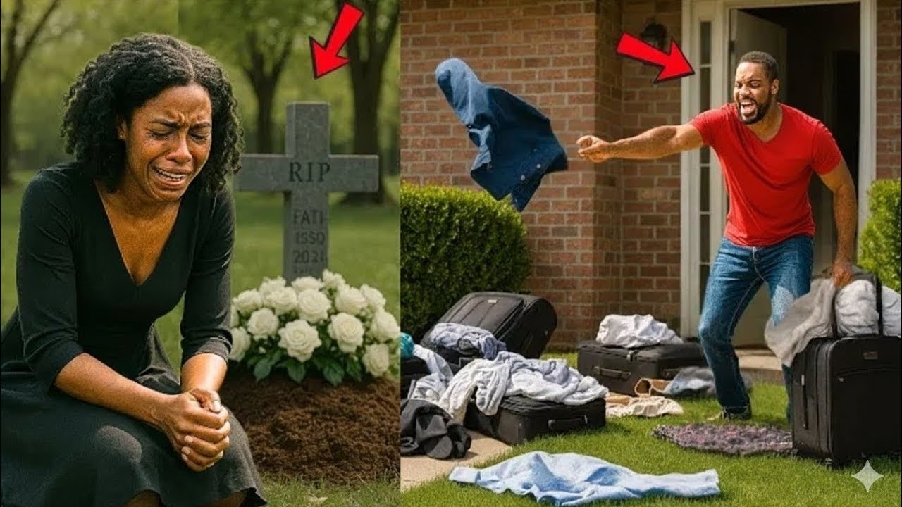 Pendant Les Funérailles De Mon Père, Mon Mari A Jeté Mes Affaires Dehors, Ignorant Que J’Hériterais