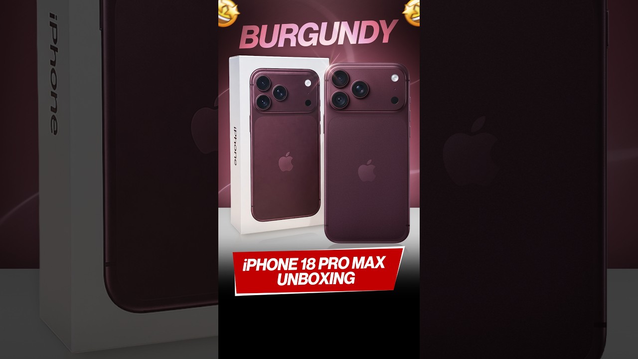 Exclusive: Apple iPhone 18 Pro Max Unboxing & First Look | What's
