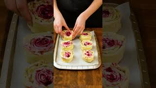 La ricetta preferita della famiglia! Dolce di pasta sfoglia, pronto in soli 10 minuti
