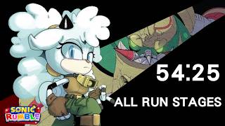 All Run Stages in 54:25! (Sonic Rumble)