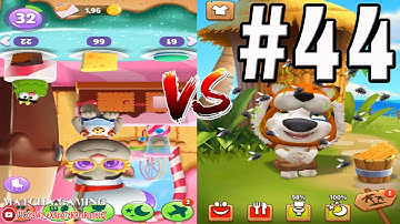 MY TALKING TOM 2 VS MY TALKING HANK | Gameplay Walkthrough: Part 44 (iOS, Android) (Outfit 7)