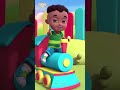 The Wheels On the Train, Taxi &amp; More Vehicle Songs &amp; Rhymes for Kids #shorts #trending #viral