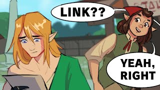 When Zelda NPCs don't recognize Link