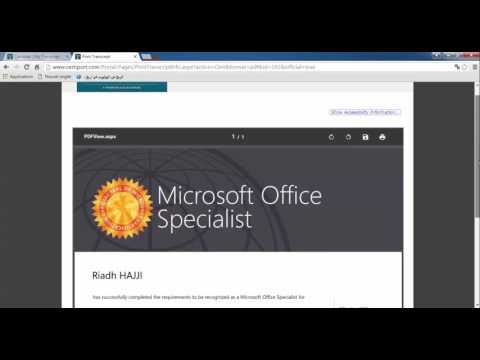 CERTIPORT ATTESTATION MOS
