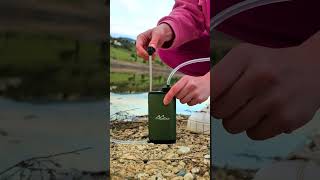 Flusswasser Trinken? Wasserfilter-Gerät