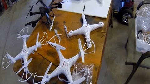 Syma X5C Drone Repair - Redneck Style -