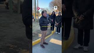 Plottier, Neuquen: se juntaron todos los concejales para inaugurar un cartelito de contramano.