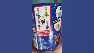 New! Disney Pixar Surprise Party Figural Keyring with a Pixar Bouncy Ball! Crush the Ball to Reveal!