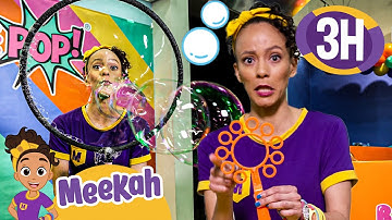 Meekah Blows The Biggest Bubbles! | Educational Videos for Kids | Blippi and Meekah Kids TV