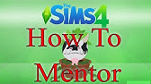 sims 4 mentor YouTube