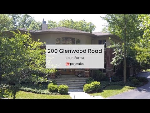 200 Glenwood Road, Lake Forest, IL home video tour
