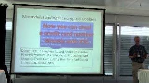 OWASP AppSec EU 2017: Keynote: Cryptography in Web Security: Stupid, Broken, and maybe Wor
