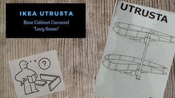 Ikea Utrusta Cabinet Carousel - Lower "Lazy Susan"