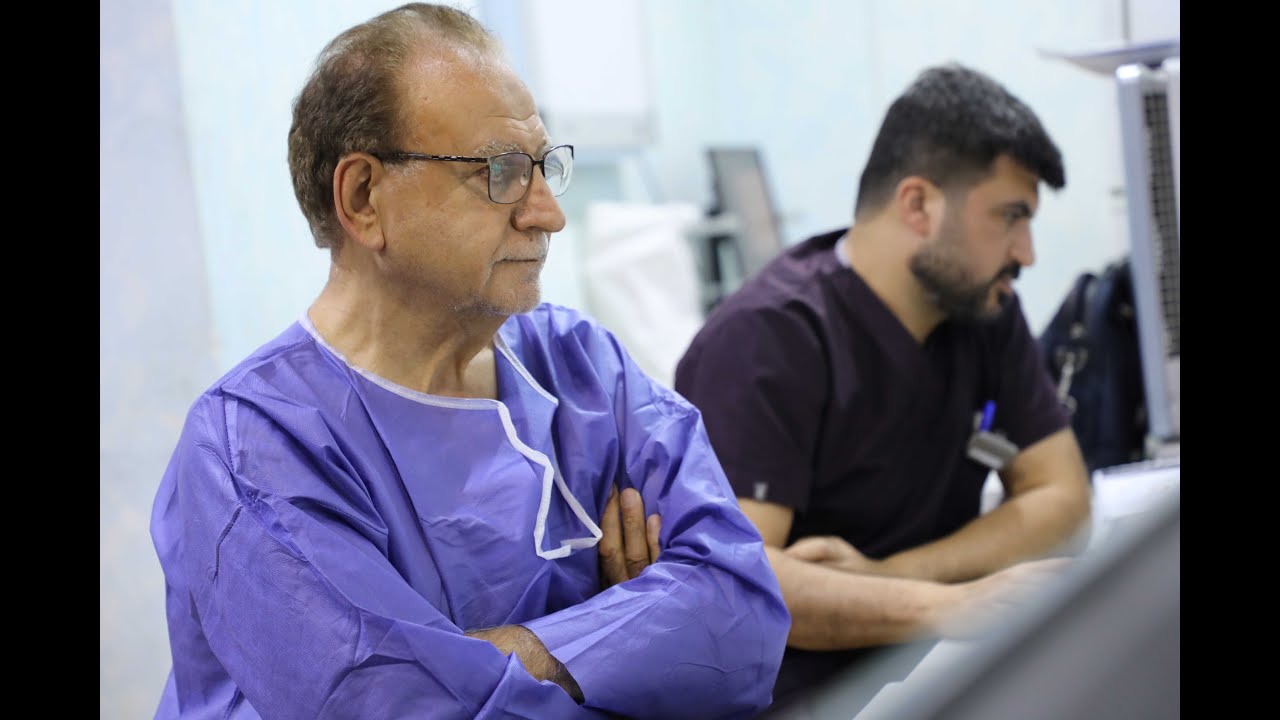 مركز النجف يجري أكثر من (500) تداخل قسطاري للشريان السباتي و بروفسور مغترب يصف المركز بالمفخرة