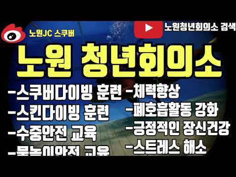 노원청년회의소 스쿠버다이빙 훈련 준비