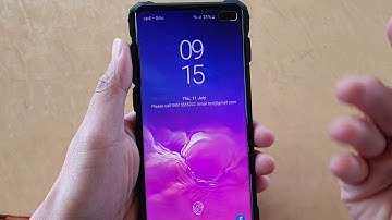 Galaxy S10 / S10+: How to Enable / Disable Double Tap to Wake