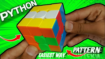 Most Cool Pattern of 3 by 3 Rubik