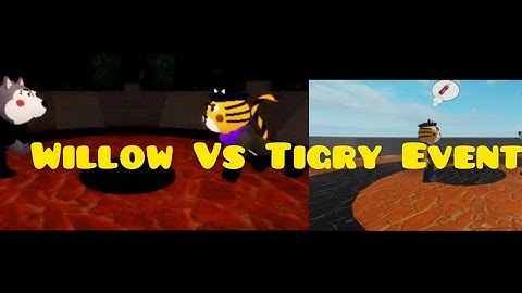 Piggy Build mode: Willow vs Tigry Custom Event! ( Working “Let go” Music) Part 2