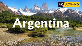 Argentina 4K Nature Relaxation Film - Calming Piano Music - Peaceful Meditation Music