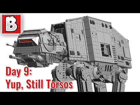 Massive LEGO Star Wars AT-AT & AT-ACT!  Day 9: Yup, Still Torsos | Brick Vault LIVE - Massive LEGO Star Wars AT-AT & AT-ACT!  Day 9: Yup, Still Torsos | Brick Vault LIVE