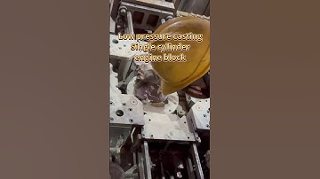 Low pressure casting Single cylinder engine block #youtubeshorts#engineblock