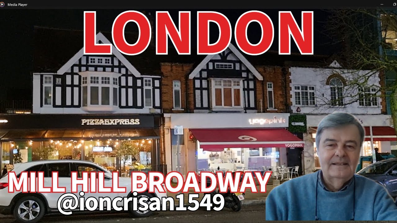 LONDON NIGHT IN MILL HILL BROADWAY YouTube
