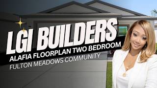 LGI Tour | 2 Bedroom New Construction Home in Lakeland Florida | Affordable + Move-In Ready