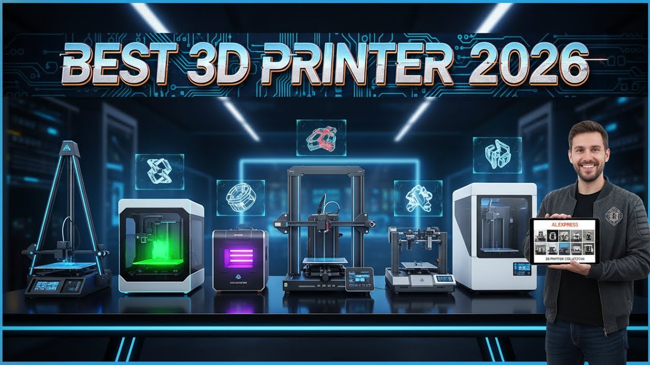 TOP 5 Best 3D Printers 2026 on AliExpress - YouTube