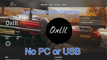 How to get CUSTOM GAMERPIC on Xbox One after update (NO USB) new XBOX APP update