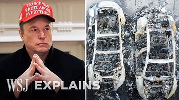 How Elon Musk’s Support of Donald Trump Is Sinking Tesla | WSJ