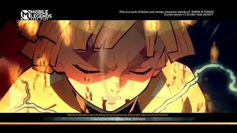 Kimetsu no Yaiba (Zenitsu) X MLBB (Loading Screen) #2