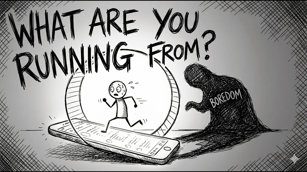 You Are Not "Bored", You Are Running Away (Pascal’s Philosophy)