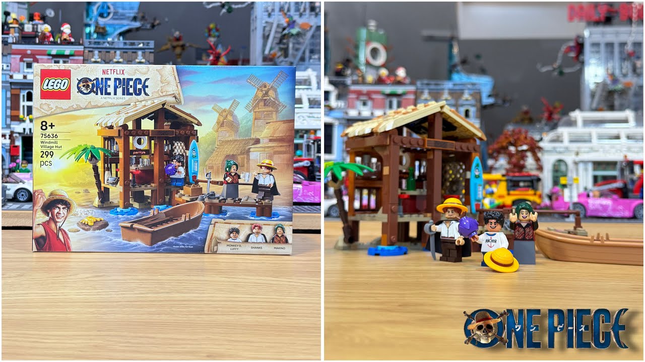 LEGO ONE PIECE LE BAR DU VILLAGE DE FUCHSIA 75636 REVIEW !