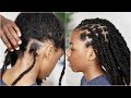 *MUST SEE* 2 years of Matted New Growth Retwist With No Clips | Dreadlock Tutorial!