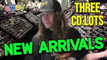 New Arrivals: Just Received Boxes of CDs for my EBAY Store (Music Record Store Stock) What