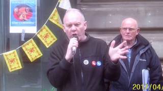 Flower of Scotland Rally 16/4/17 - Sean Clerkin