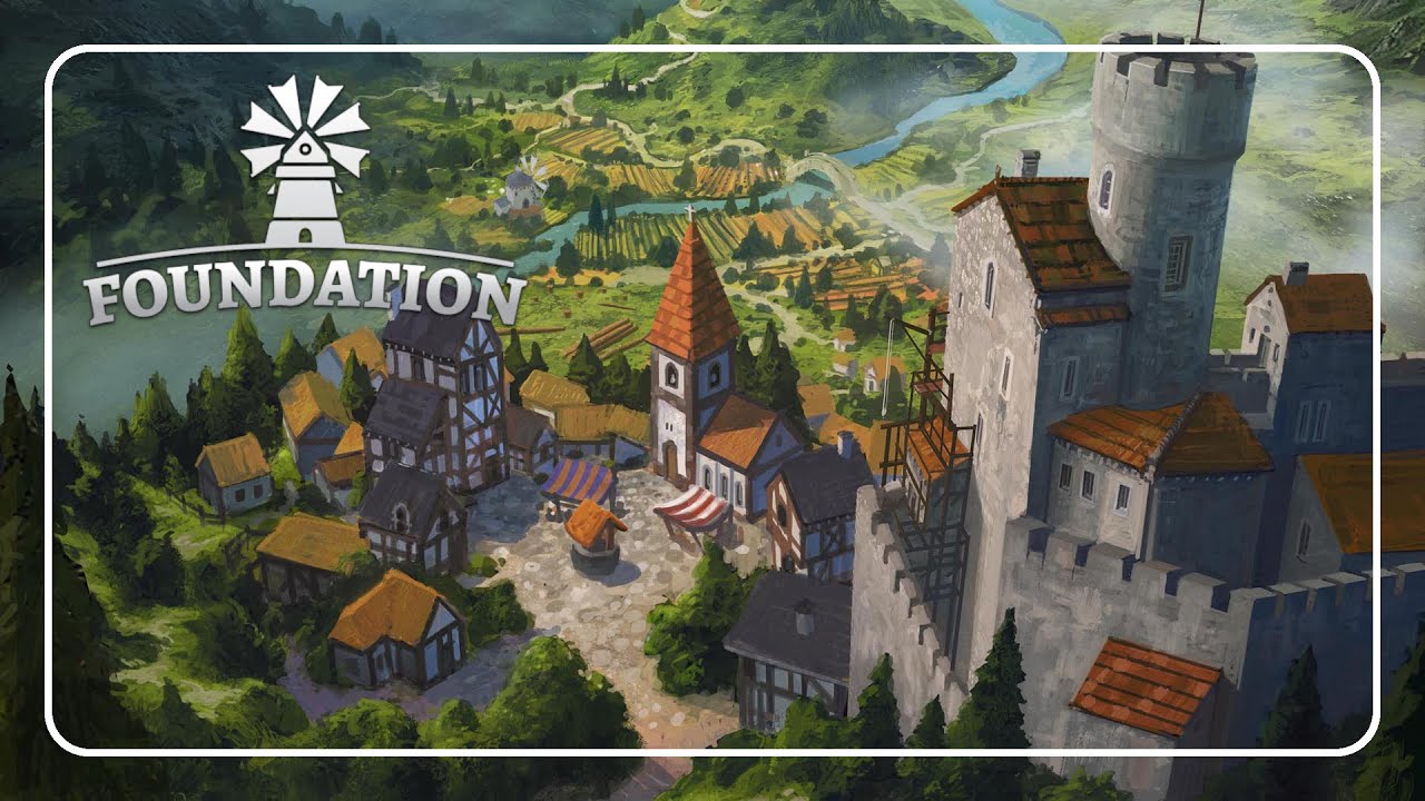 JUEGAZO City Builder MEDIEVAL - FOUNDATION Gameplay Español Ep1