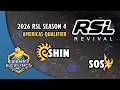 SHIN vs sOs - ZvP | 2026 RSL Season 4: Americas Server Qualifier | StarCraft 2 Tournament