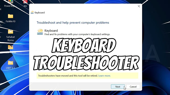 Keyboard Troubleshooter Missing in Windows 11 (FIXED)